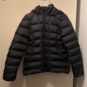The North Face Goose Down Winter Puffer Jacket Black Medium